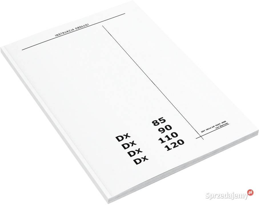 Fahr M900 M750 M1002 Instrukcja katalog obsługi