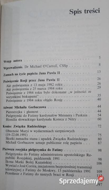 Fatima Rosja i Jan Paweł II T Tindal Robertson Gdańsk