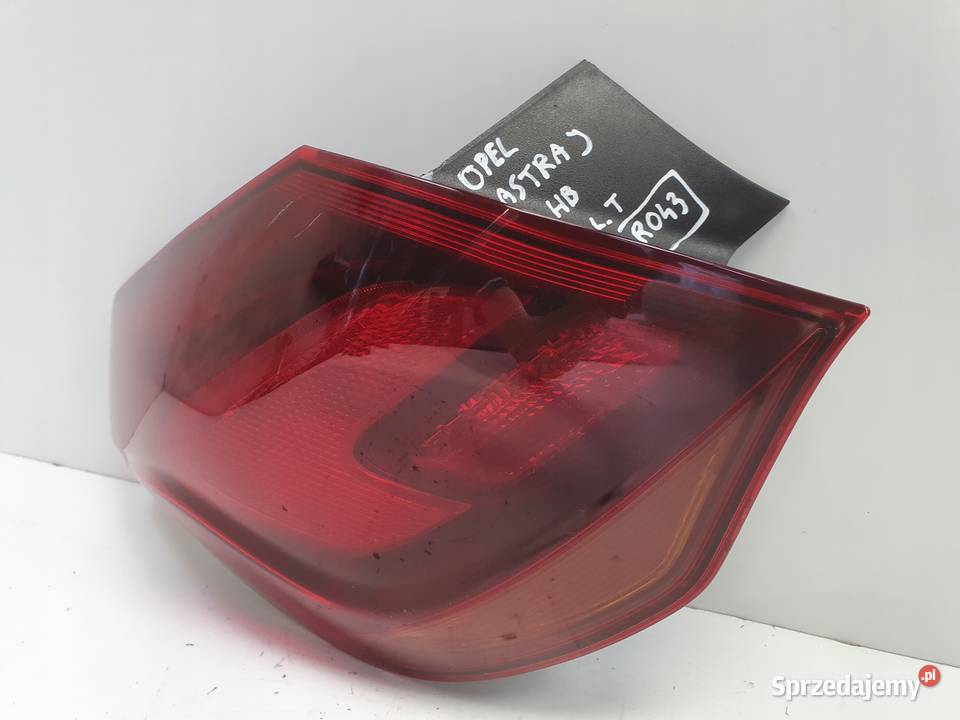 Opel Astra J IV htb TYLNA LAMPA LEWA lewy tył Rudka