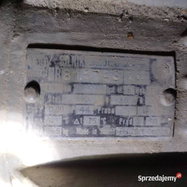 Pompa wody z silnikiem do deszczowni Tychy sprzedam