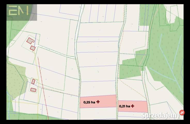 Działka 2500m2 Glinik Górny 7zł/m2