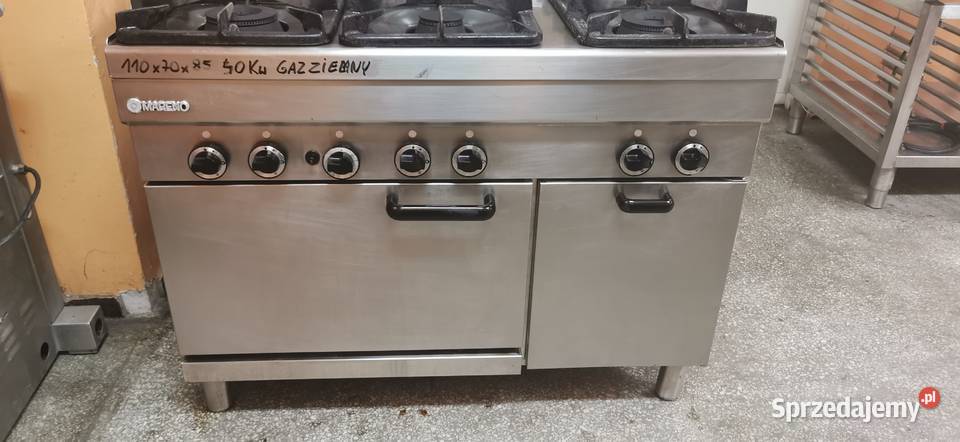 Kuchnia gazowa MARENO 40Kw 110x70x85 z półkami Krotoszyn