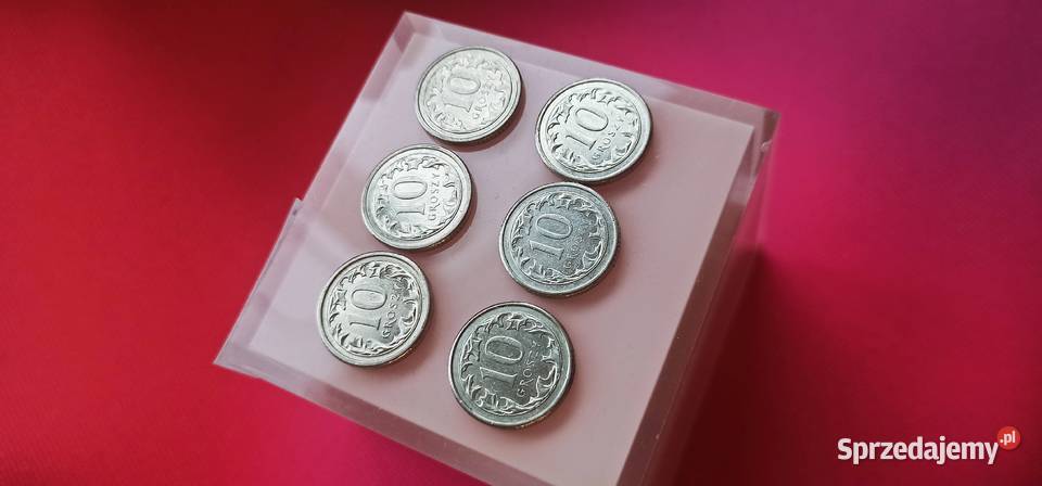 Moneta 10 groszy 2011 2012 2013 2014 2015 2016
