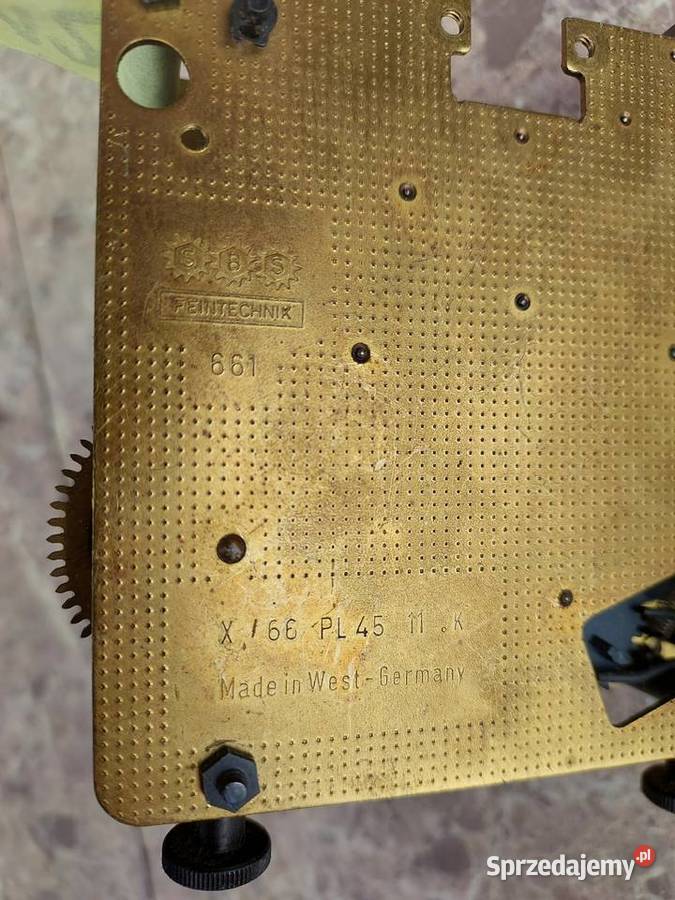 M212 Mechanizm starego zegara ściennego SBS