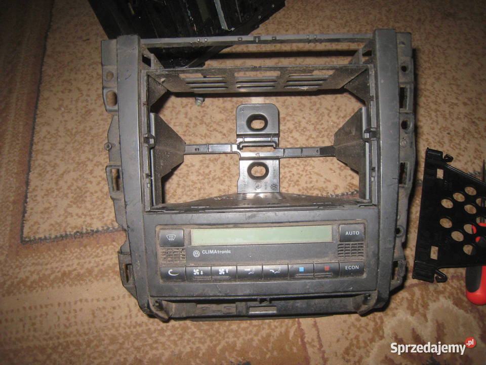 Ramka konsoli centralnej kokpitu radia panelu Kraków