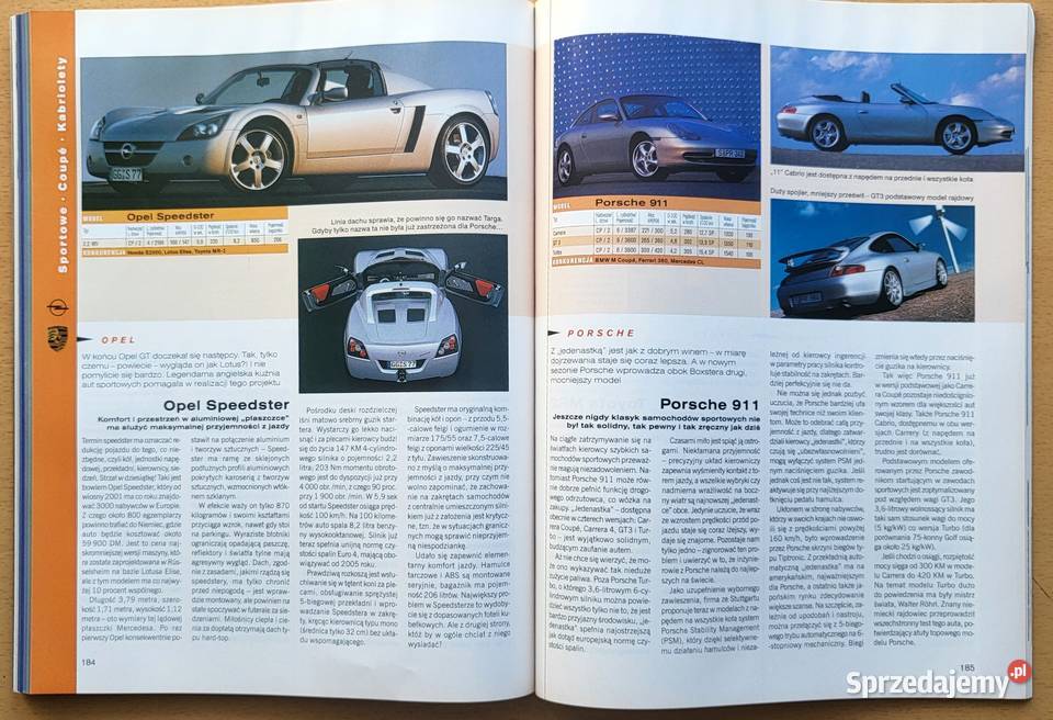 Katalog Auto Testy wszystko o samochodach Rok wydania 2001 sprzedam