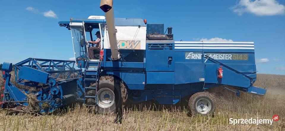 Kombajn zbożowy Fortschritt MDW 514 Maszyny rolnicze Łańcut