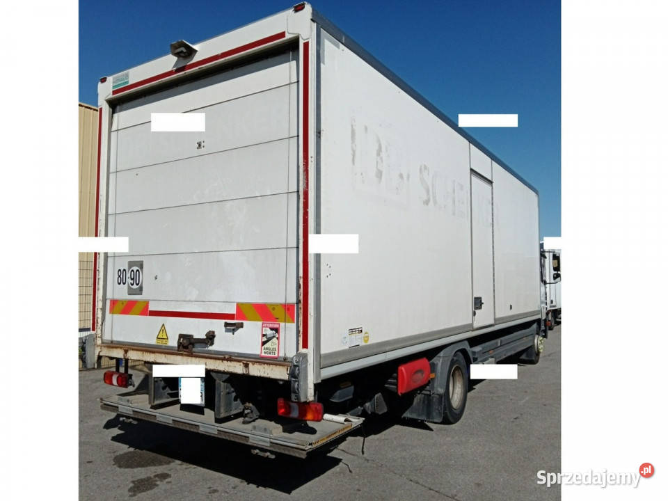Mercedes Atego 1218 Euro 6 256 tyskkm kontener Rok produkcji 2018