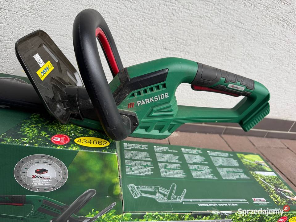 Akumulatorowe nożyce do żywopłotu PARKSIDE 20 V Dąbie
