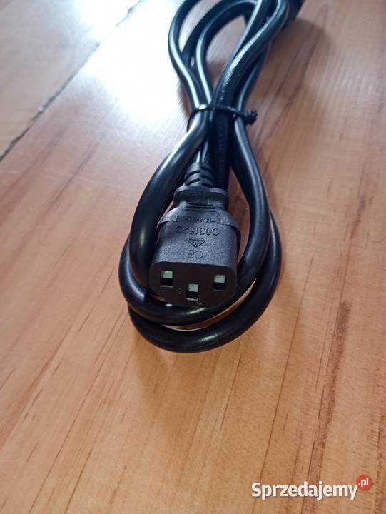 kabel przedłużacz zasilacz PC i inne czarny zachodniopomorskie Szczecin