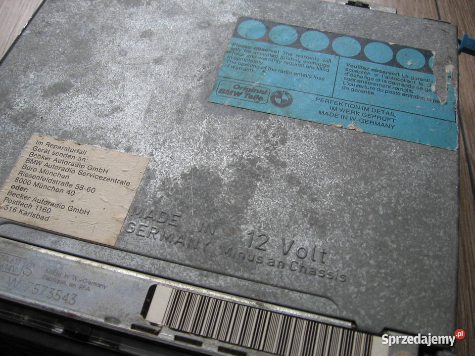 BMW Bavaria Radio C Exclusiv Becker BE 0729 E36