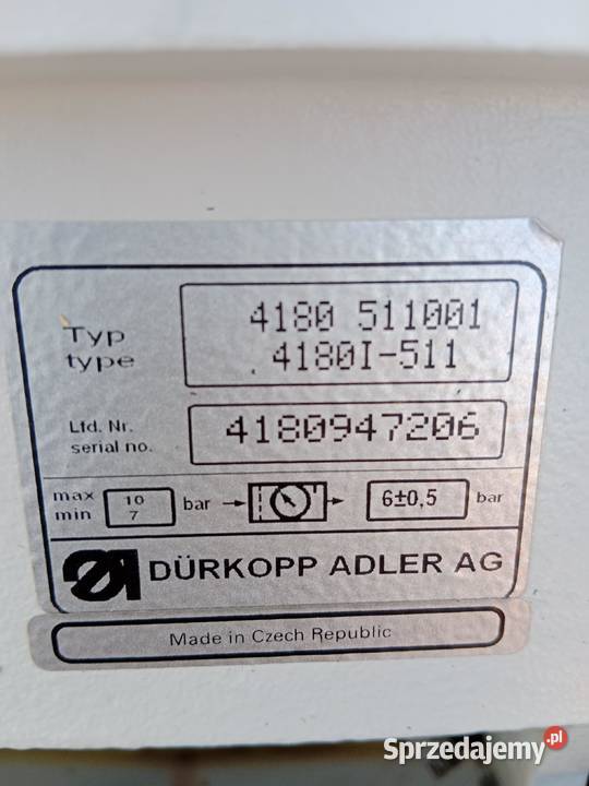 Durkopp Adler 4180i Minerwa Pfaff Stebnówka Łaskarzew