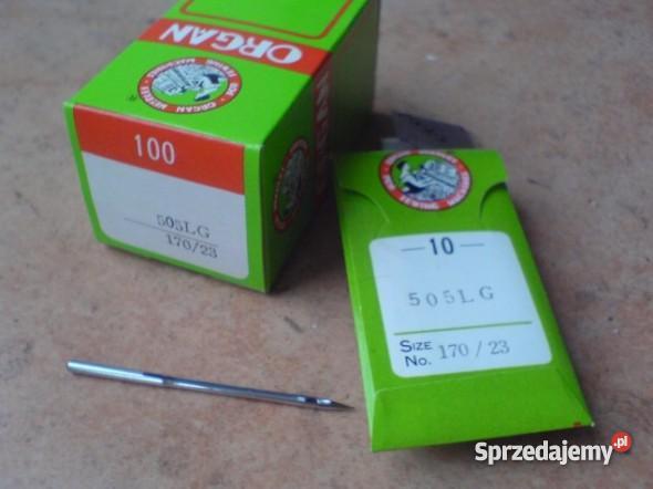 igły maszyn szwalmiczych 505 LG 17023 Łódź