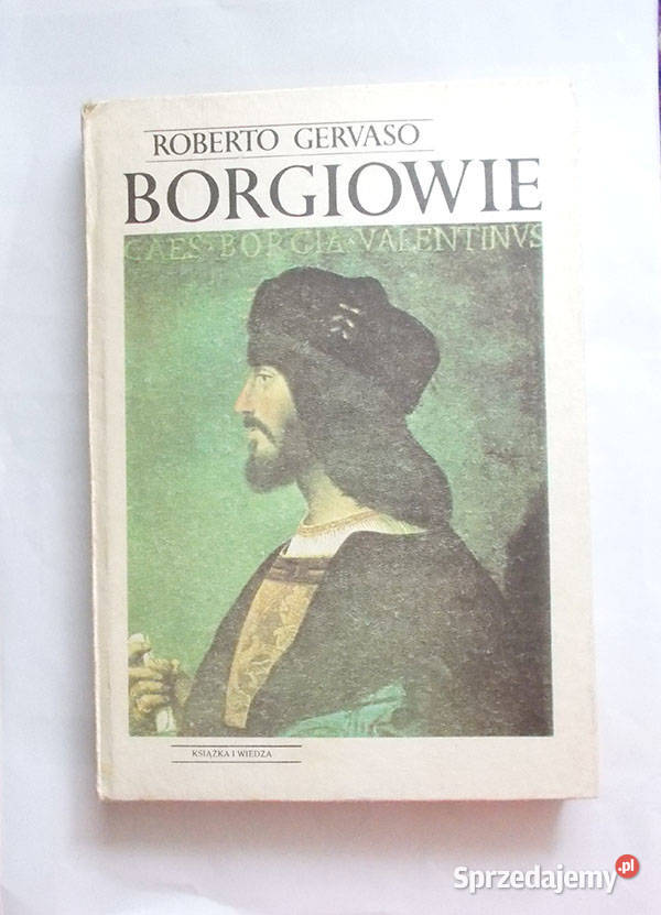 Książka borgiowie Bydgoszcz
