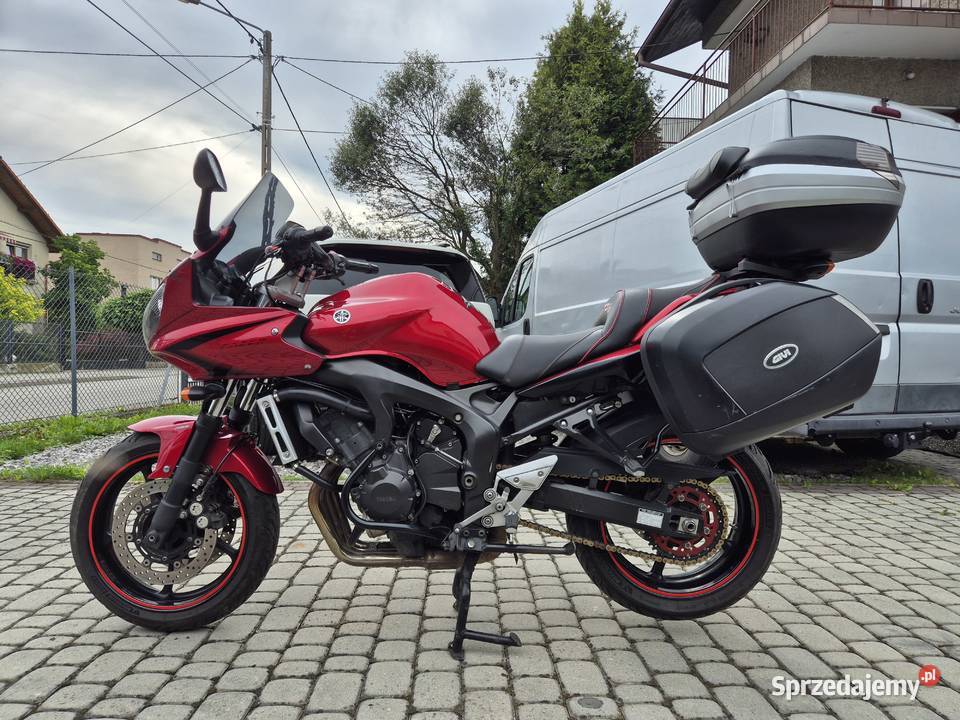Yamaha FZ6 S2 Fazer ABS kufry Givi gmole manualna Tarnów