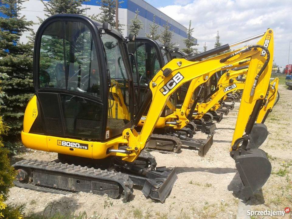 MASZYNY BUDOWLANE Minikoparka mini koparka JCB nie wielkopolskie Gniezno