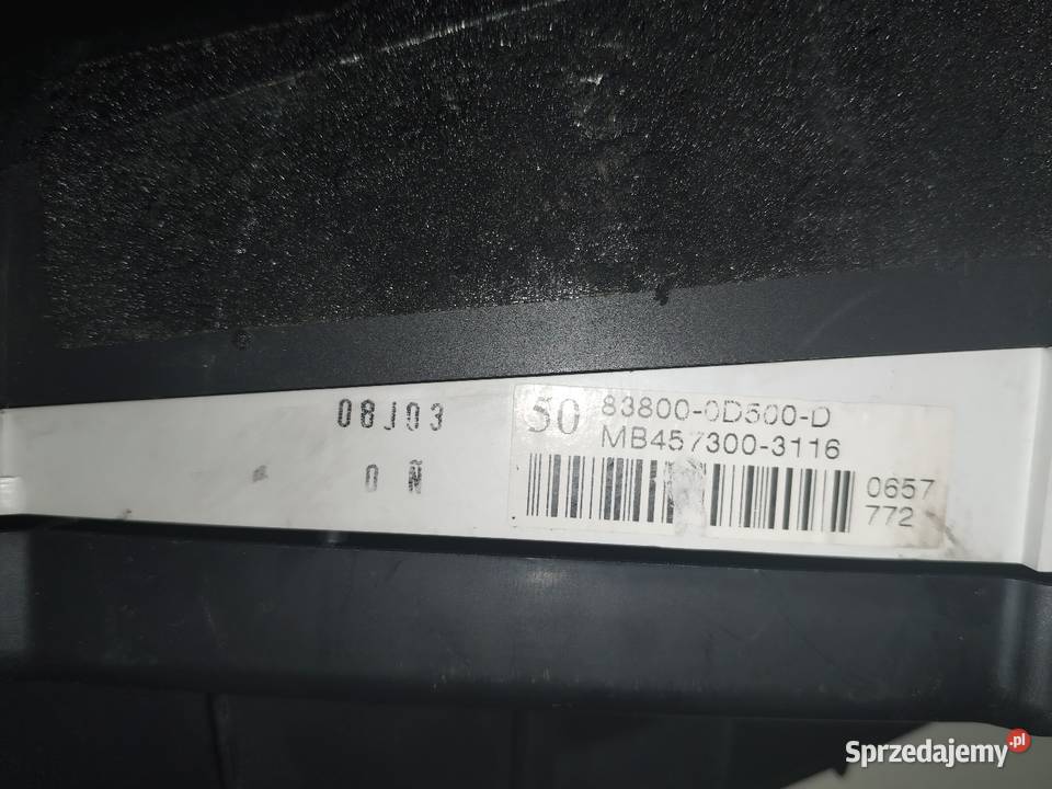 Licznik Toyota Yaris 2 Dobczyce sprzedam