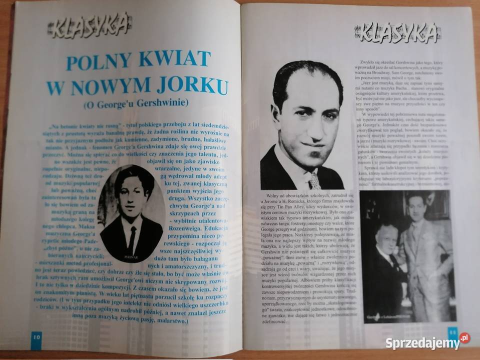 Magazyn muzyczny 78 Klasyka George Gershwin Łódź