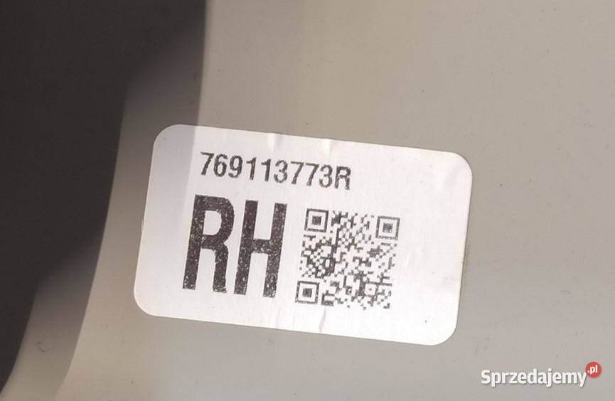DACIA DUSTER OSŁONA SŁUPKA PRAWA 769113773R osobowe