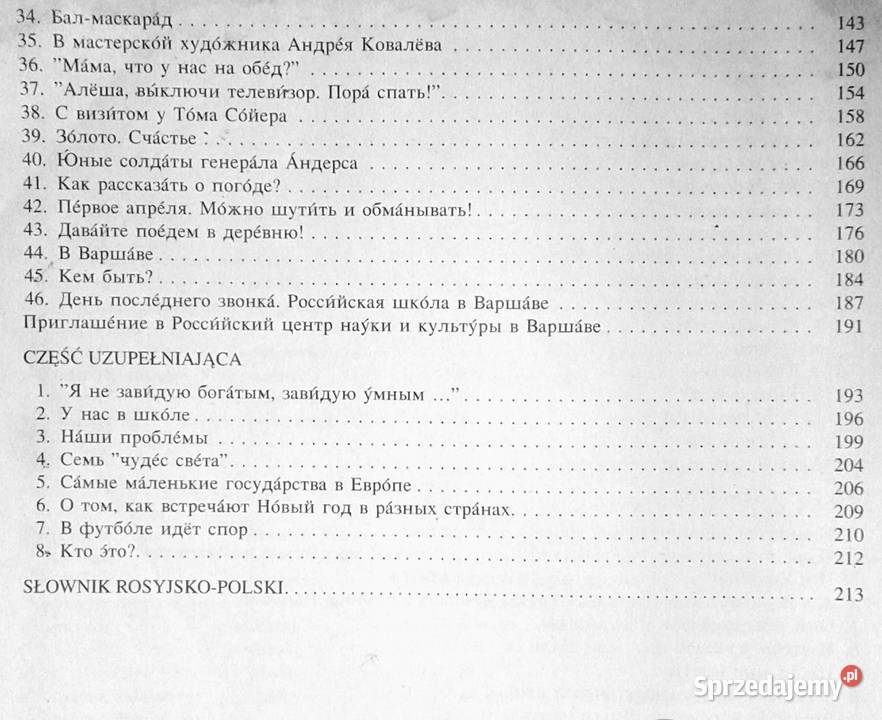 Priviet Cz 2 Podrecznik do języka rosyjskiego Chełm sprzedam