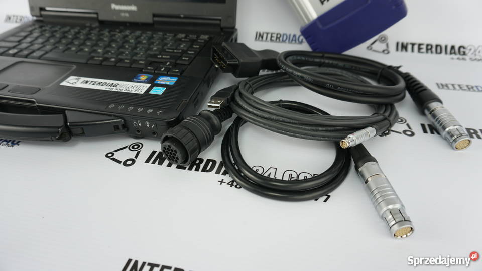 Zestaw Diagnostyczny DAF DAVIE MUX560 komputer Złącze OBD II Mława sprzedam
