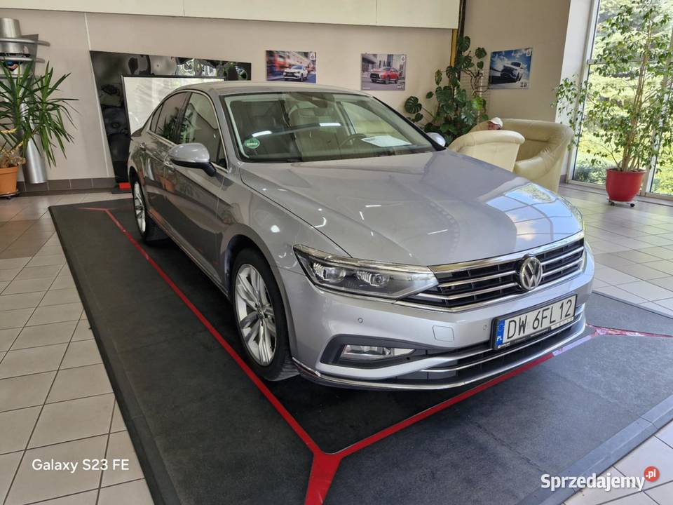 Volkswagen Passat Salon Polska 20 TSI ELEGANCE podgrzewane fotele Passat Wrocław