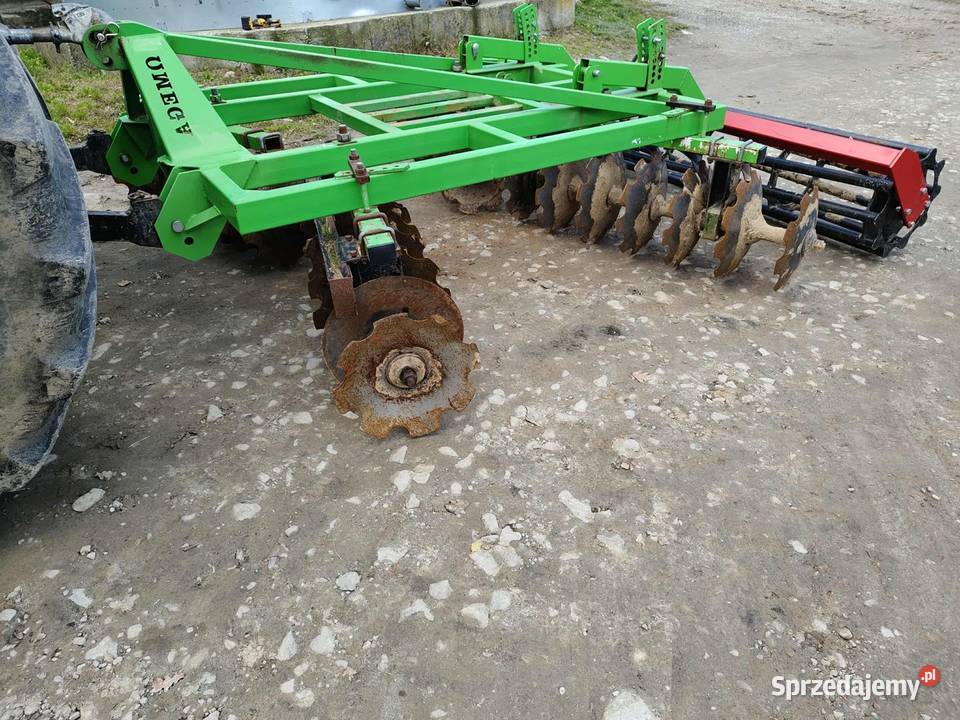 Brona talerzowa KAROL X 3 m NOWY wał rurowy Gnojnica