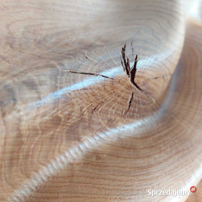 Panel ścienny fale 3D olejowana dekoracja zachodniopomorskie Malechowo