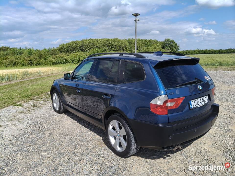 BMW X3 M54B30 MANUAL LPG SALON POLSKA skórzana tapicerka lubelskie Zamość