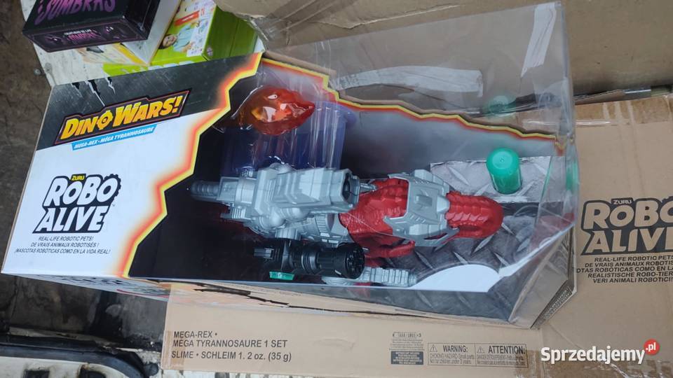 Interaktywny dinozaur TRex Dono Wars Walka Książ Wielkopolski sprzedam