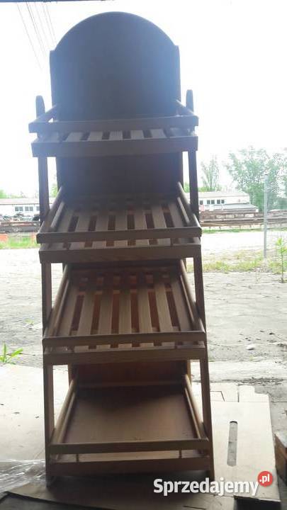 regał ekspozycyjny drewniany mazowieckie Warszawa