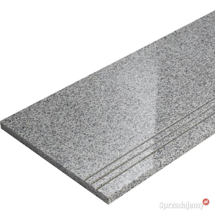 Stopień granitowy G603 poler ryfle 150x33x2 Łódź