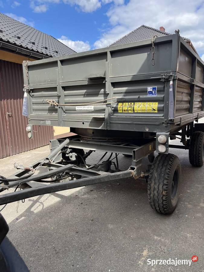 Przyczepa Rolnicza Autosan 6t D47 małopolskie Racławice