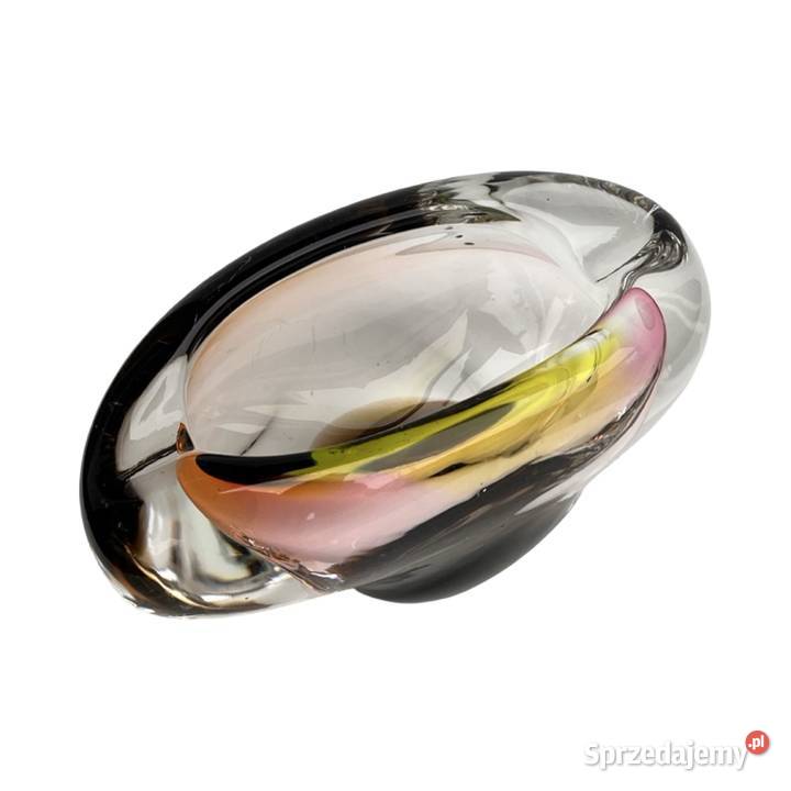 Popielniczka szklana proj Jozef Rozinek Warszawa