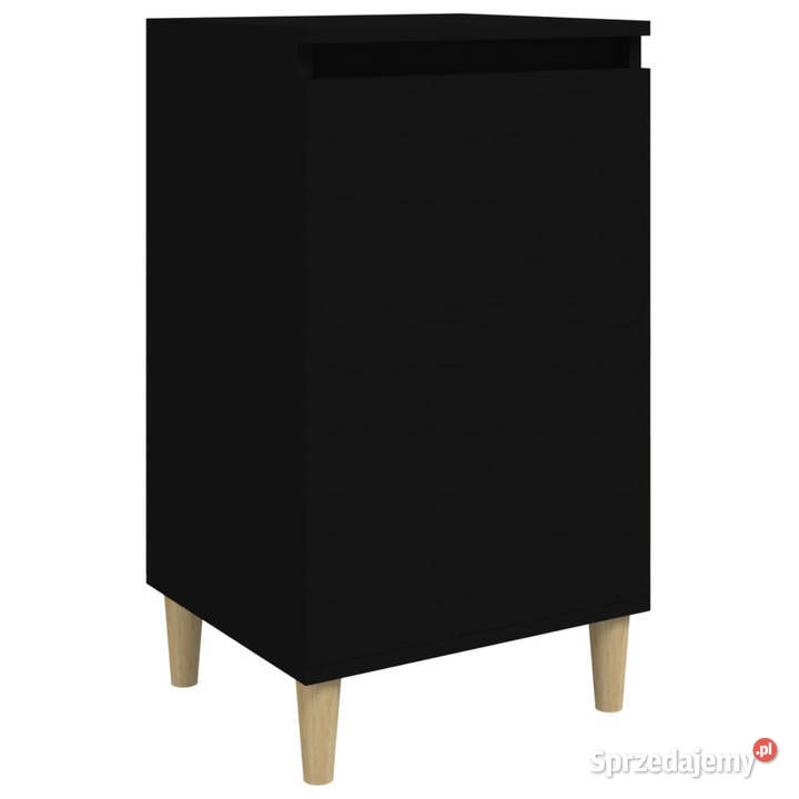 Szafka nocna czarna 40x35x70 materiał Warszawa