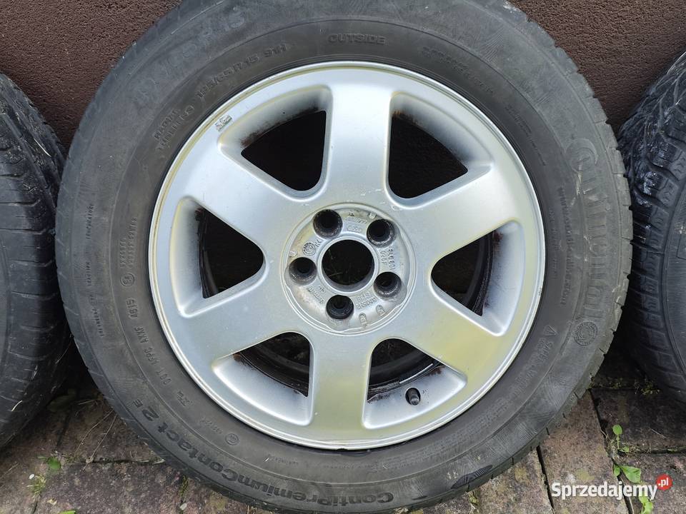 Felgi Aluminiowe Alu Alufelgi 15 6J ET 38 VW Łopiennik Podleśny sprzedam