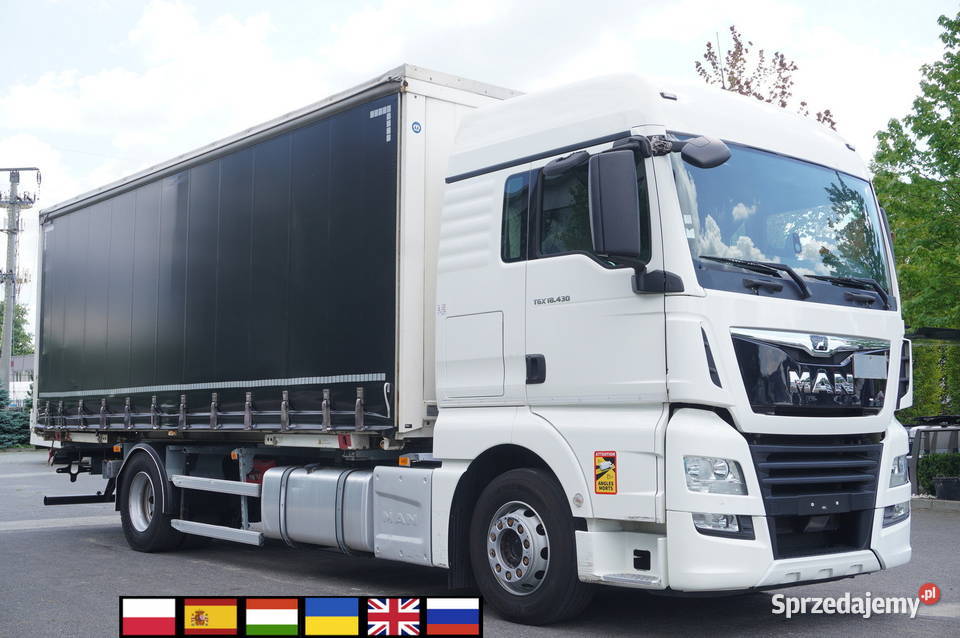 MAN TGX 18430 Firanka 18 EPAL Kab sypialna szyberdach