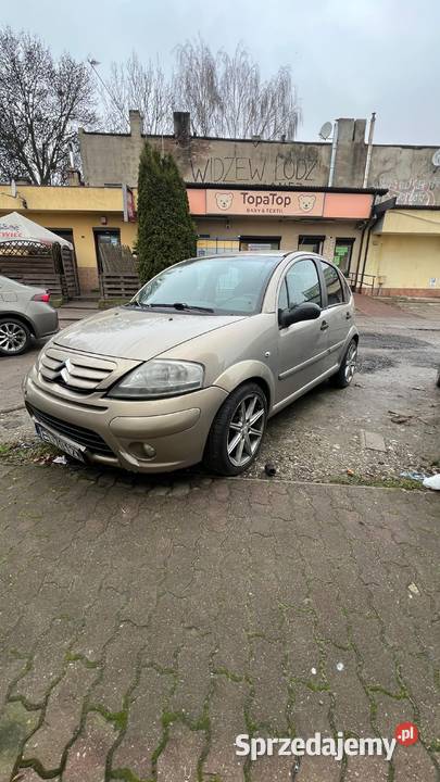 Citroen C3 14 75 benzyna niski przebieg Łódź