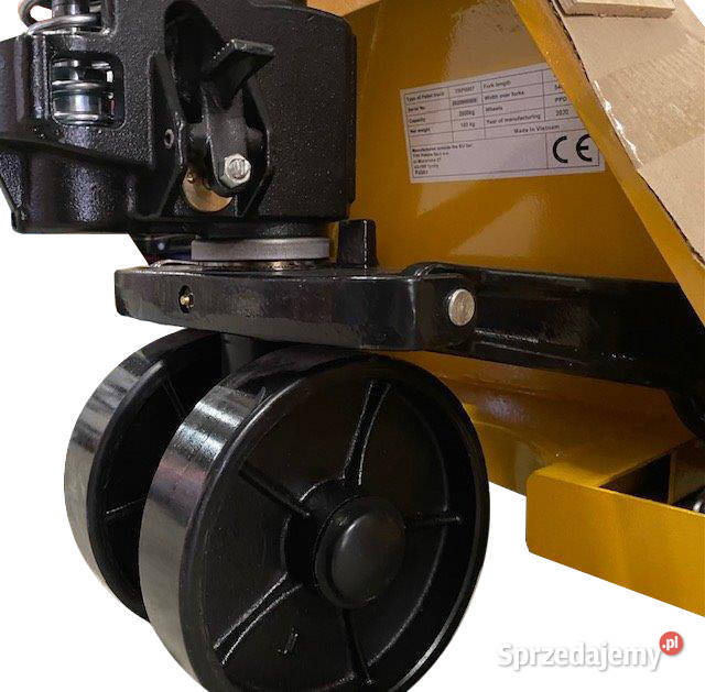 Długi wózek paletowy widłowy 2000 mm z pompą Biznes i Przemysł mazowieckie sprzedam