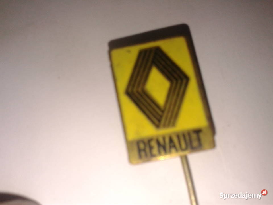 Renault logo przypinka na odziez lata 60te xxw Bielsko-Biała