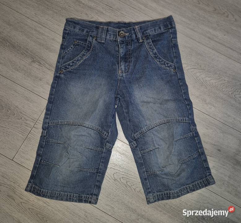 Spodenki szorty chłopiec jeans 140 łódzkie Łódź