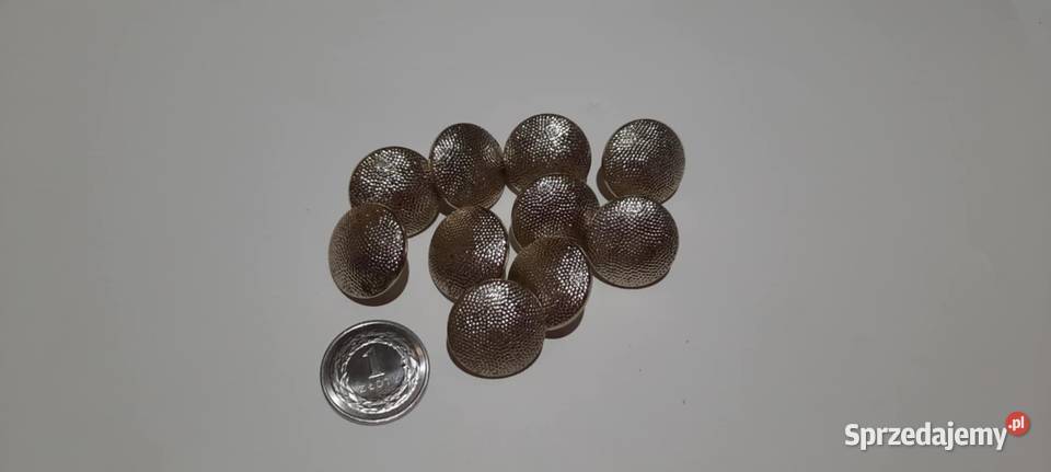 GUZIKI WOJSKOWE Niemcy groszek 10 sztuk mazowieckie Warszawa