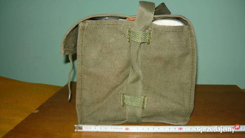 Torba brezentowa na ramię wojskowa mocna z