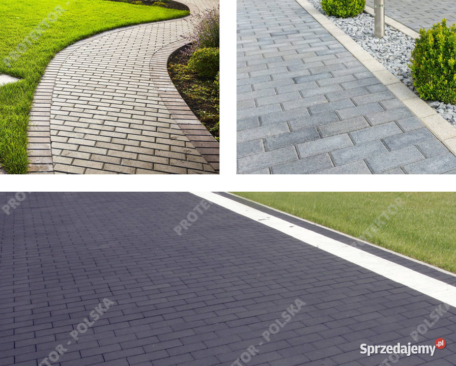 Holland kostka bruk betonowa podjazdowa parking Kostka brukowa Dom i Ogród Zielona Góra