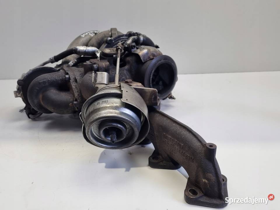 TURBOSPRĘŻARKA BMW E60 E61 30 D turbo BITURBO