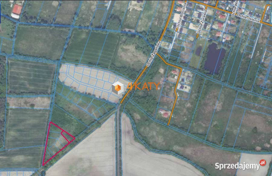 Grunt Zielona Góra 1170m2 budowlana