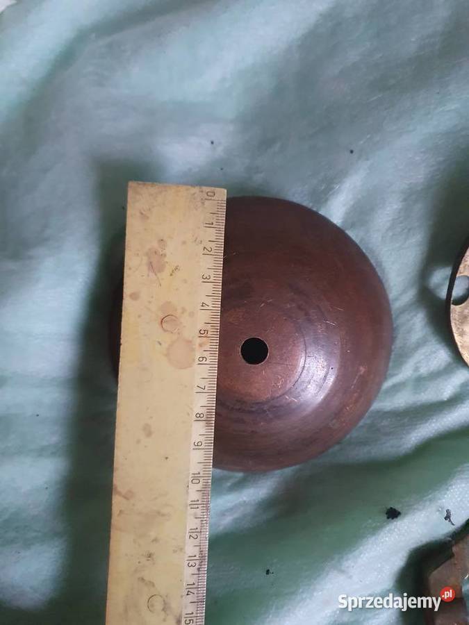 Bąk zabawka antyk brąz metal żyrandola odbłyśnik Warszawa