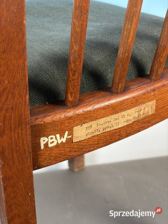 Stylowe krzesło bukowe retro vintage lata 3050 Meble Gdańsk