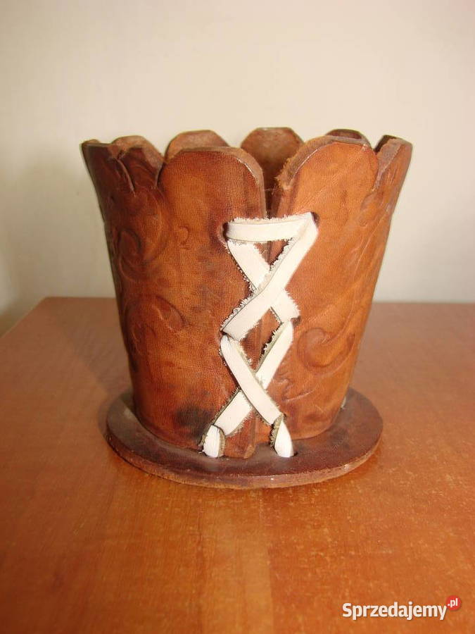 URUGUAY skórzany kubek Pruszcz Gdański