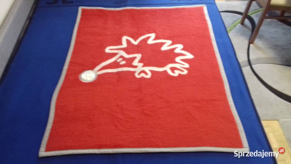 Koc gruby akrylowy miękki tanio sprzedam Pościel i koce Kraków